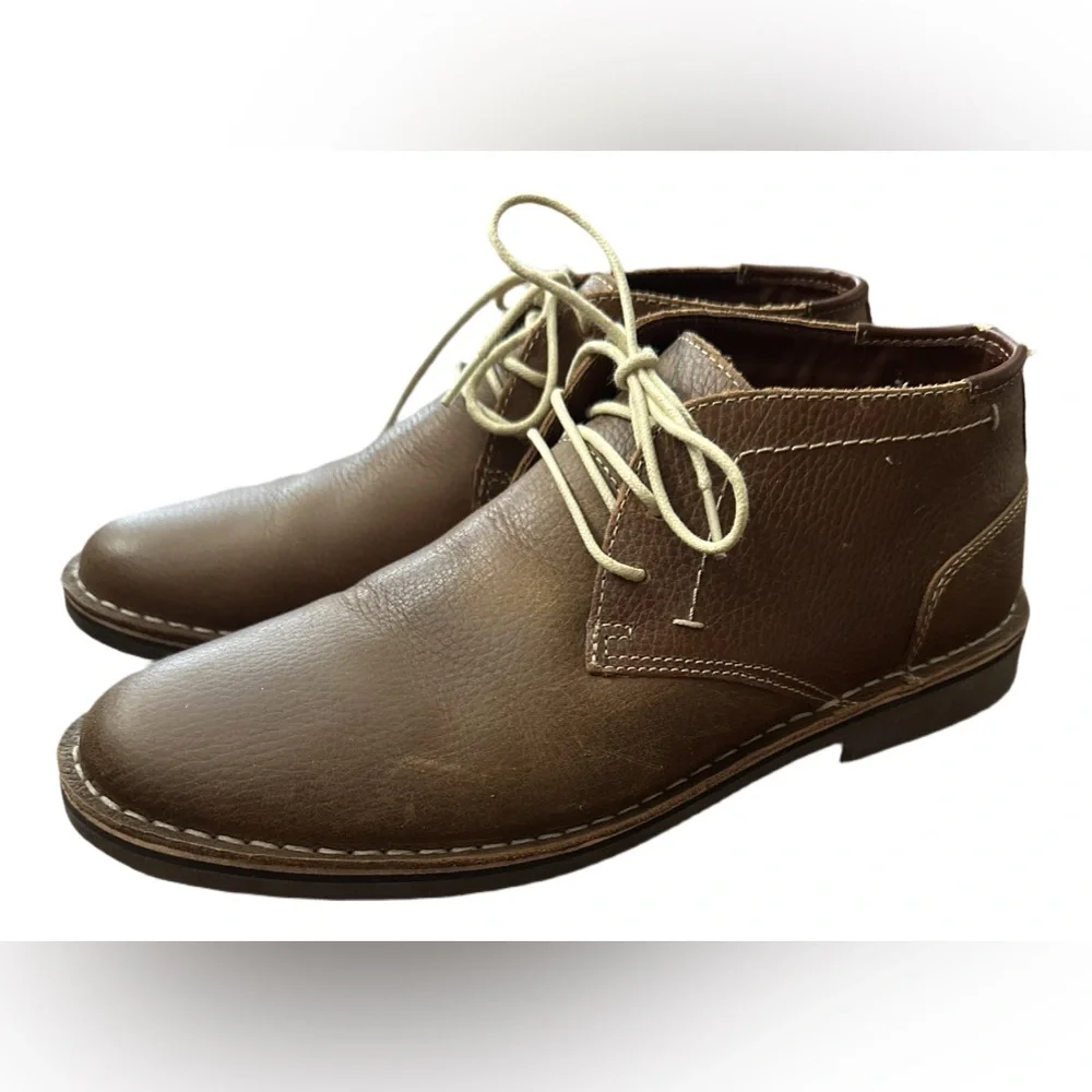 Kenneth Cole Reaction - Men’s Brown Leather Shoes 9.5